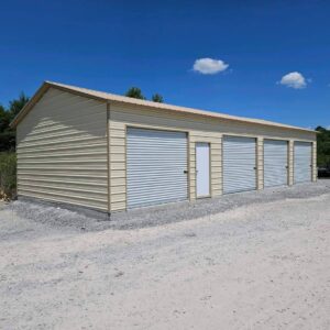 Large Four Door Commercial Garage - 9081