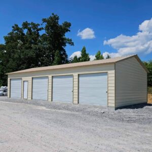 Large Four Door Commercial Garage - 9081