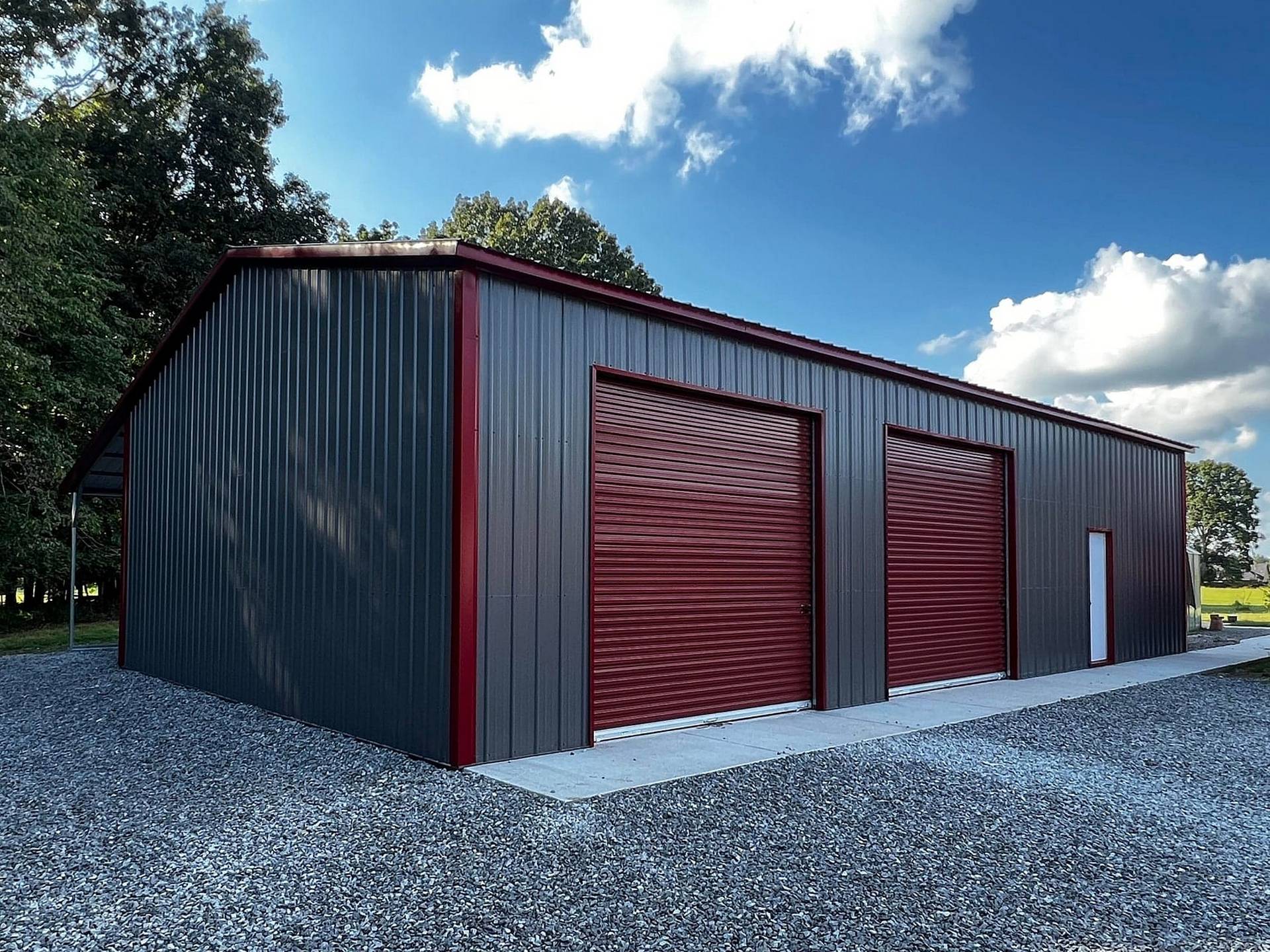 Metal Building Garages by Custom Structures Direct Birmingham Alabama