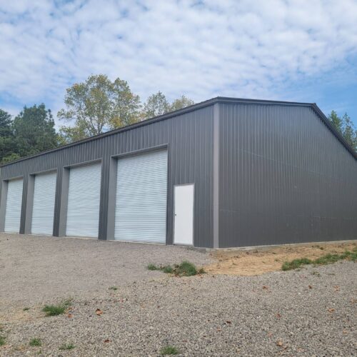 Quad Bay Commercial Garage | Custom Structures Direct