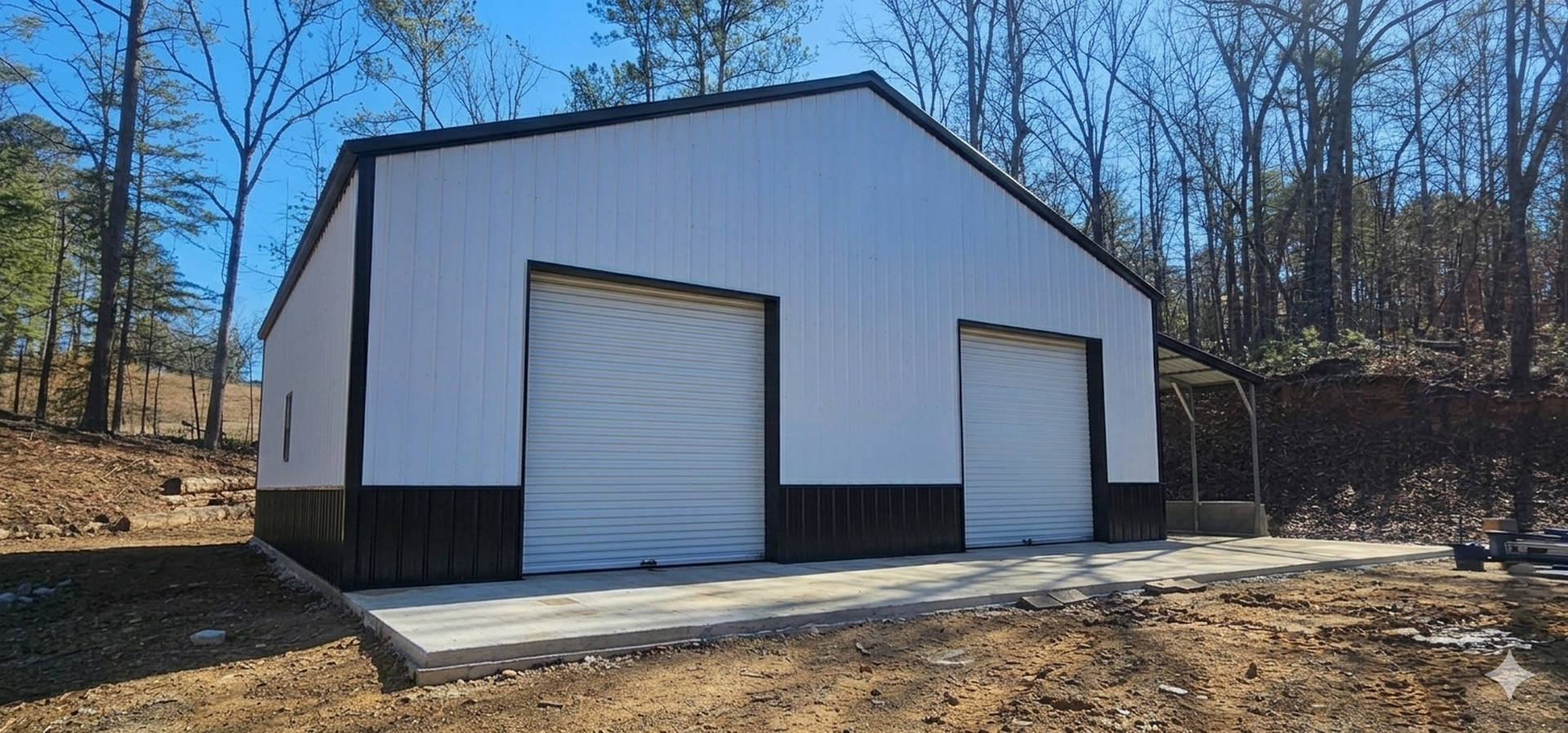 Three Bay Commercial Grade Garage- 9089 - Custom Structures Direct Birmingham_06
